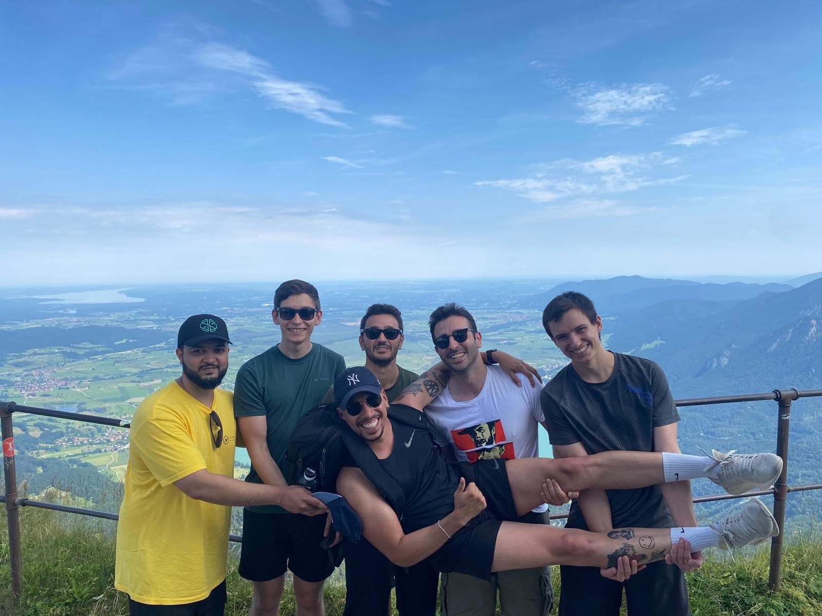 Team scenery