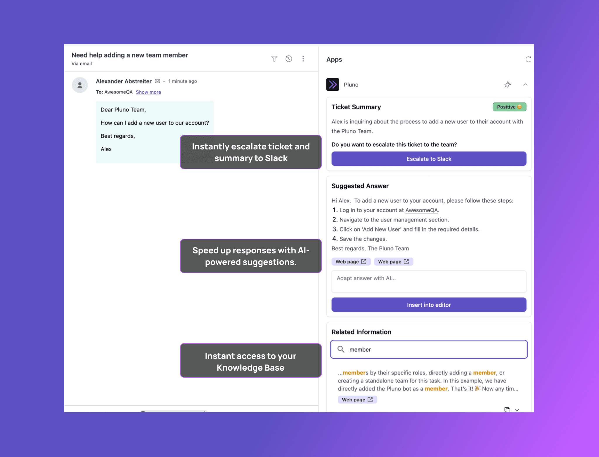 Zendesk Integration with Pluno Hybrid Agent - Now Live!