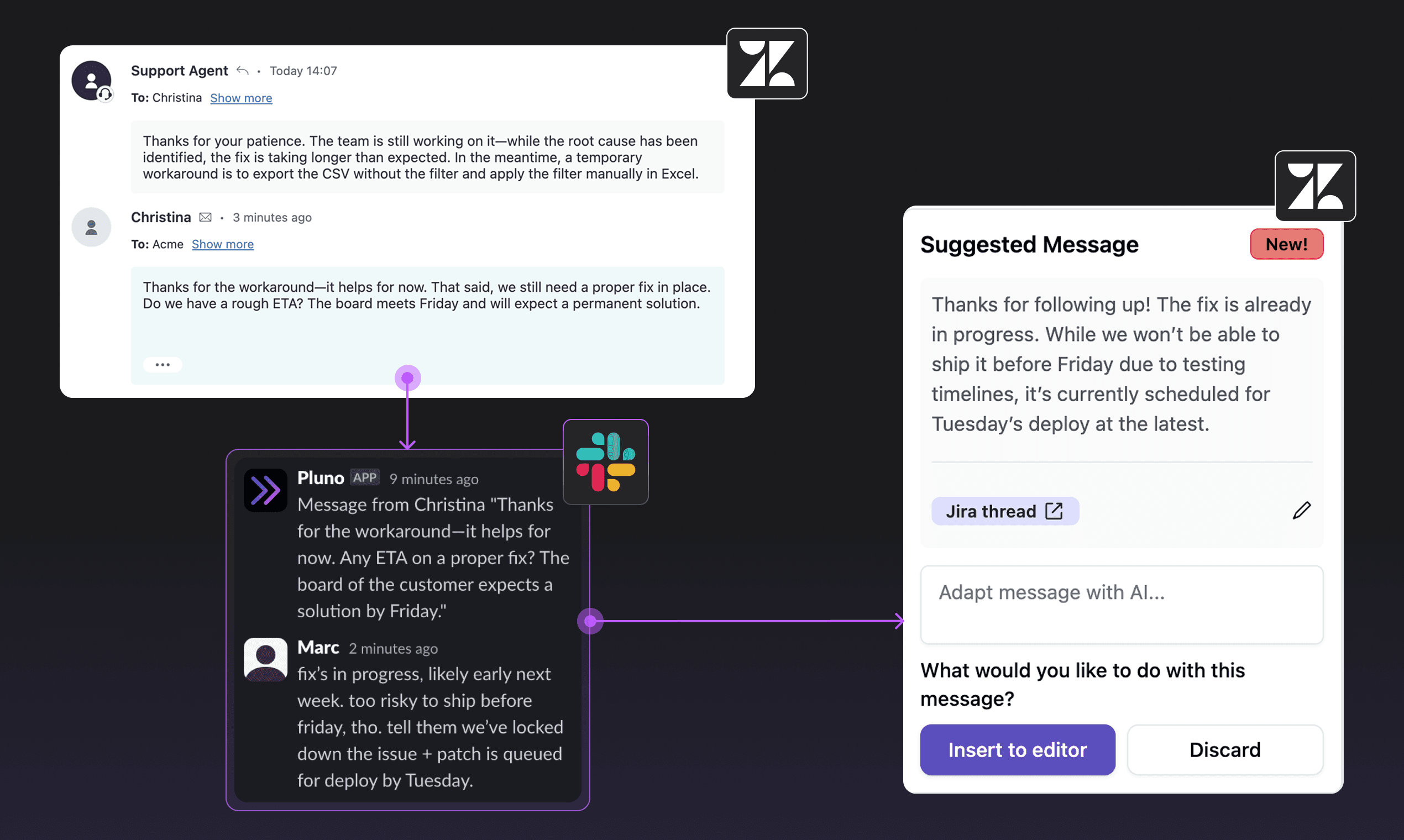 The Pluno Copilot App is Now Available on the Zendesk App Marketplace