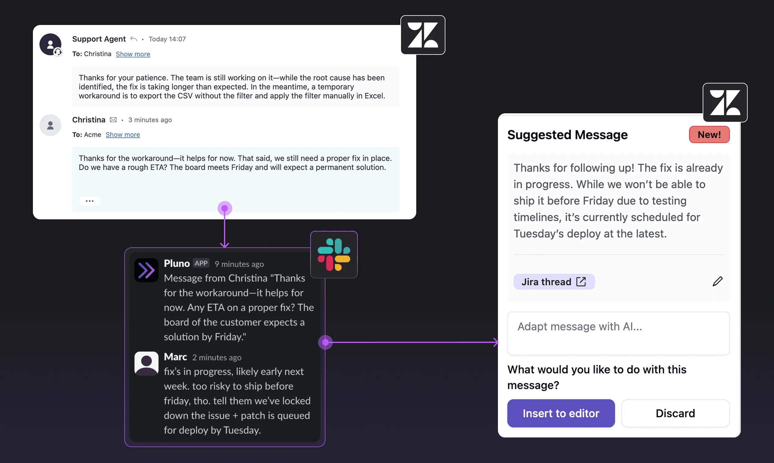 The Pluno Copilot App is Now Available on the Zendesk App Marketplace