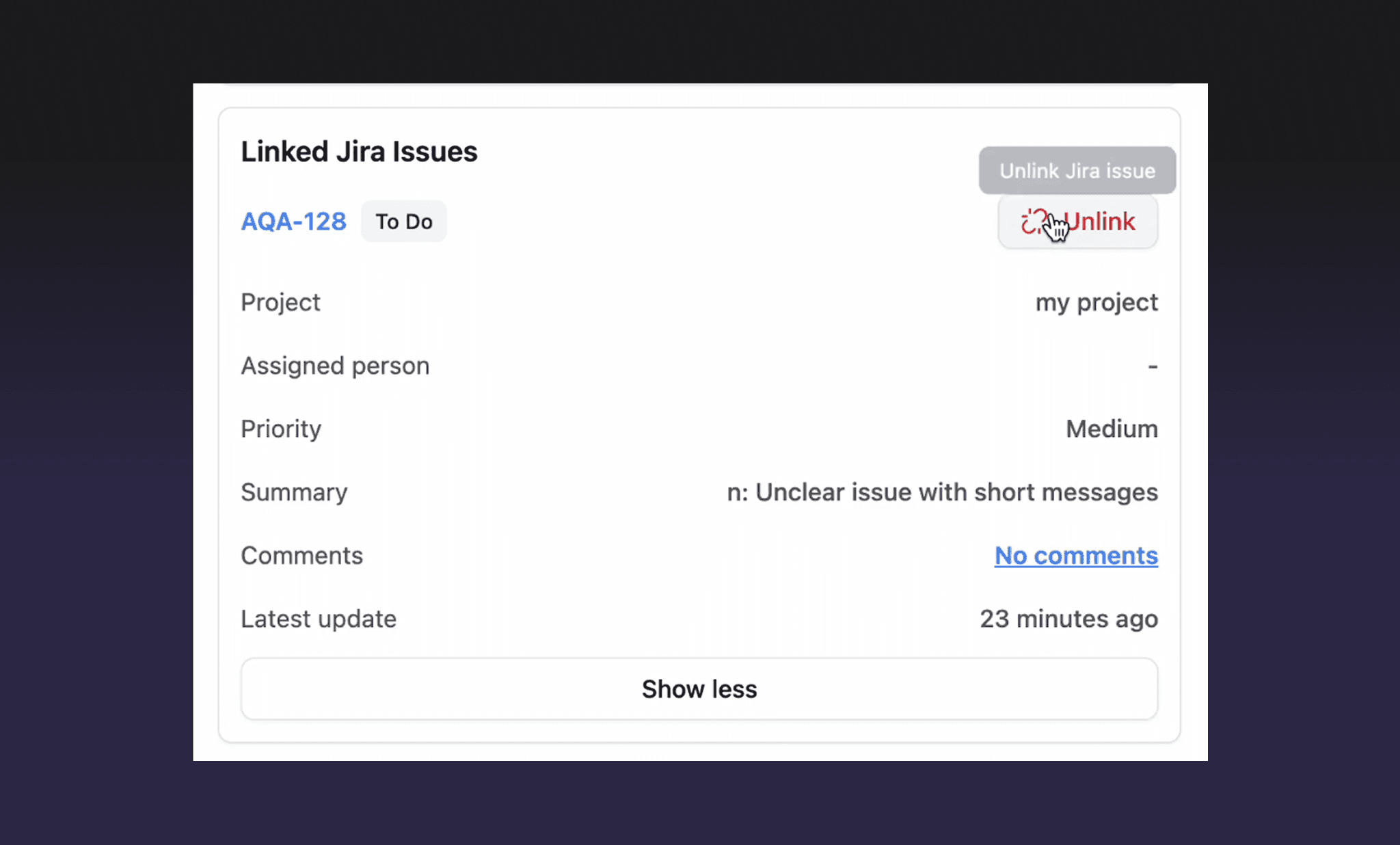 Unlink Zendesk Tickets from Jira Issues & Slack Threads