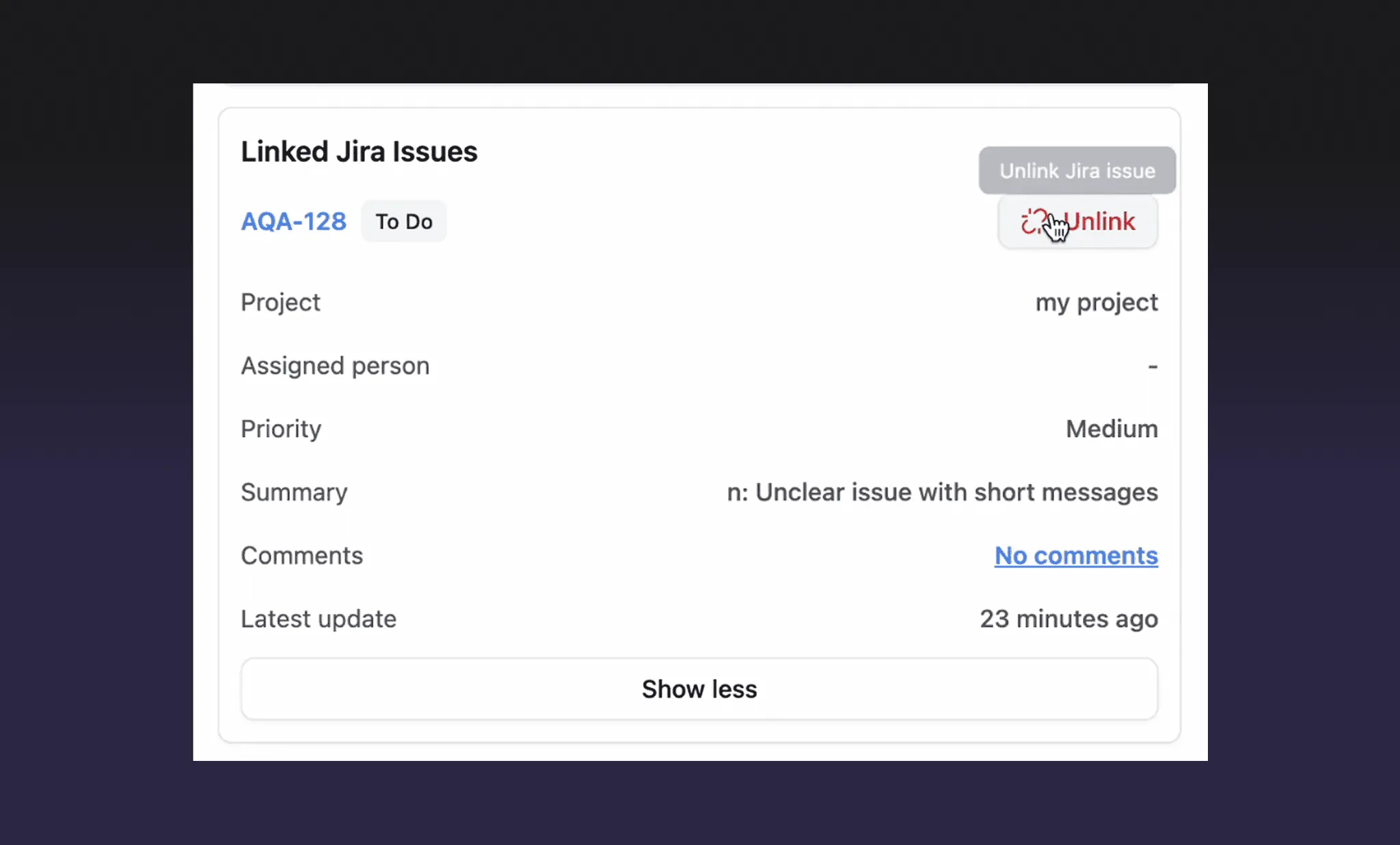 Unlink Zendesk Tickets from Jira Issues & Slack Threads