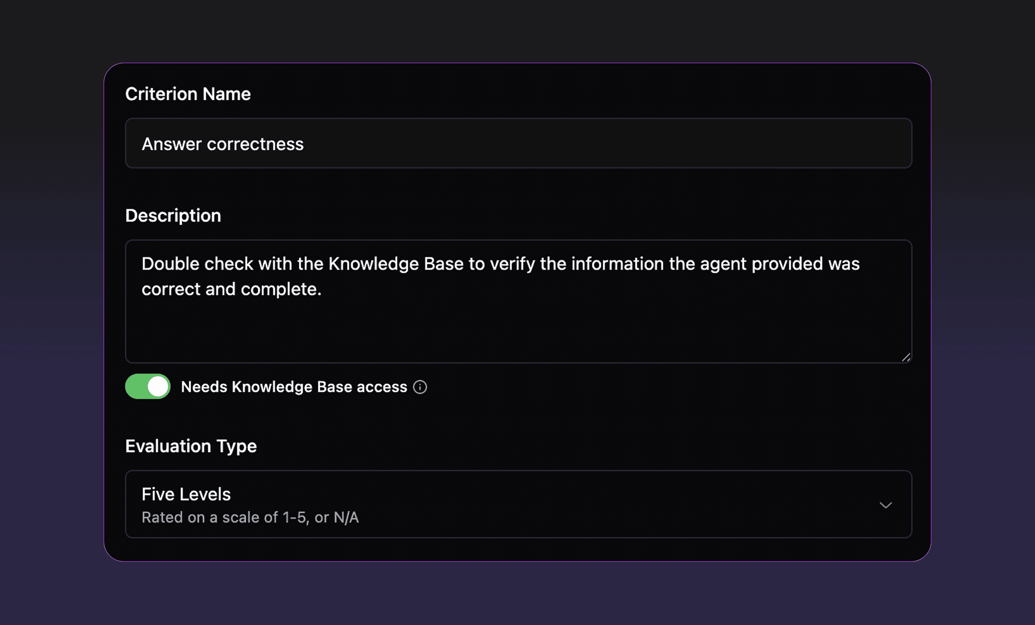 Ensure accurate answers from human agents with AI